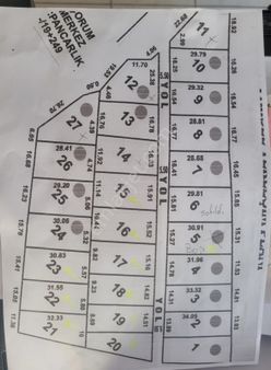 Arkadaş Emlaktan Pancarlık Bayrak Tepe Mevkinde Satılık 500m2 Hobi Bahçesi