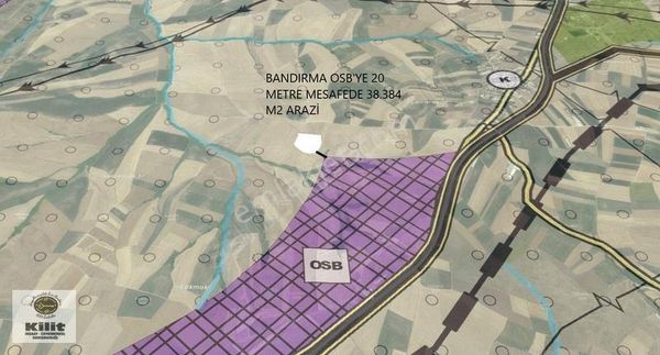 Osb'ye 20 Metre Mesafede Fırsat Arazi