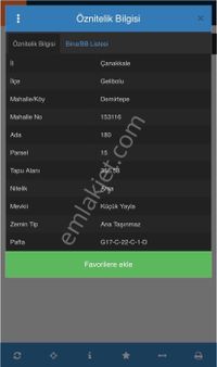 Ulubey Gayrimenkulden Satılık Arsa