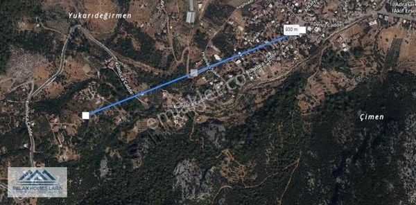 Adrasan'da Satılık Villa İmarlı 718 M2 Arsa