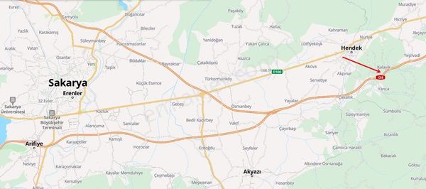 Hendek Kalayık Mahallesinde 3.878 M2 İmarlı Arsa