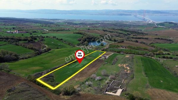 Çanakkale Lapseki Kocaveli'de Eşsiz Boğaz Ve Köprü Manzaralı Yatırımlık 8371 M2 Tarla!