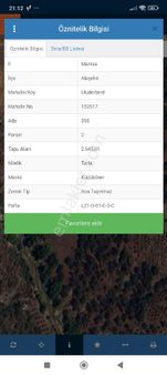 Alaşehir Uluderbent Mah Satılık Zeytinlik