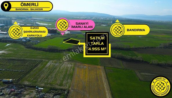 Ömerli'de 4.955 M² Satılık Tarla