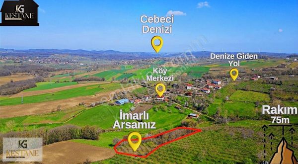 Denize 15dk Mesafede| 1600m2'si İmarlı| Köy Ve Doğa Manzaralı