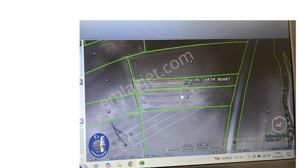 Arkadaş Emlaktan Büğet Köyünde 1.613 M2 Satılık Tarla