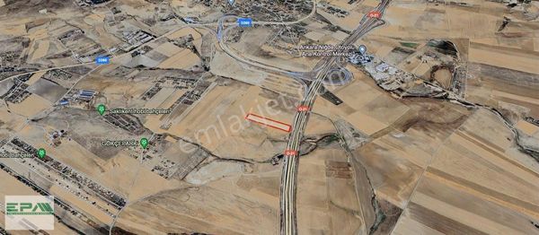 Gölbaşı Gökçehüyük'te Yatırımlık Tek Tapu Tarla !