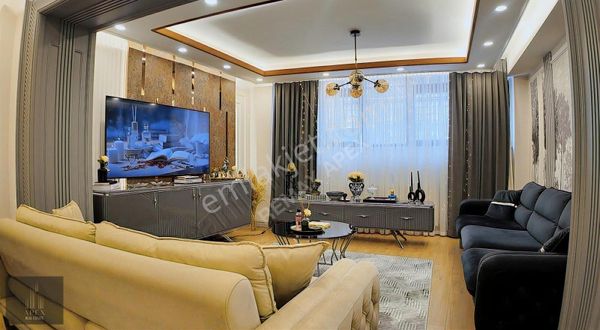 Satılık 3+1 Daire Süper Lüx Mimar Çalışması İle Muhteşem Dekorlu
