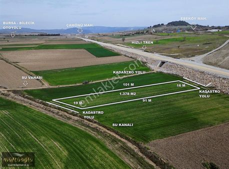 Bursa Yenişehir Ebeköy Mahallesi'nde Satılık Tarla