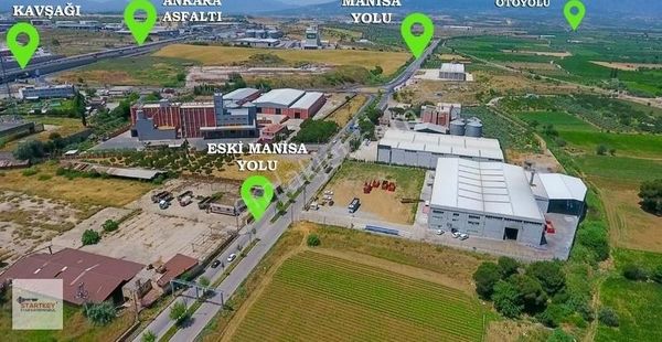 Startkey Star'dan Eski Manisa Yolunda 1.229 M2 Sanayi Arsası