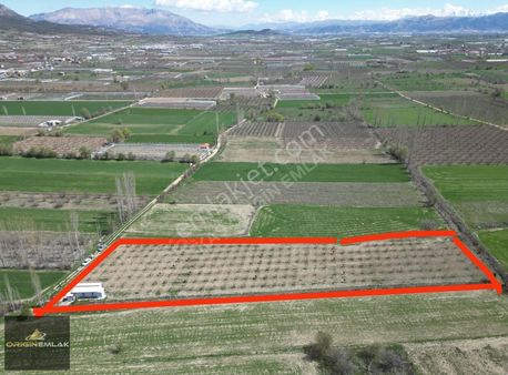 Elmalı Akçay'da 6300 M2 Şeftali Bahçesi Ev Ve Su Motoru