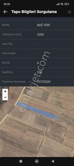 Arıkoğlundan Babaeski Demirkapı Köyünde 2.200m2 Bağyeri