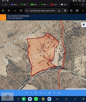 Eşme 'de Ana Yol Üzerinde Geniş Ve Verimli Tarla