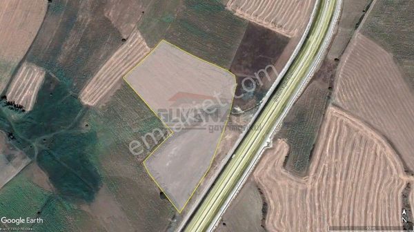 Güvenay - Çorum Osmancık Yolu Cepheli Satilik 18 Dönüm Tarla