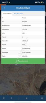 Değerli Bölgede Sızma Selçuklu Satılık Tarla