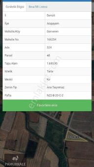 Acıpayam Darıveren Yol Su Sorunu Olmayan Fırsat Hobi Bahçesi