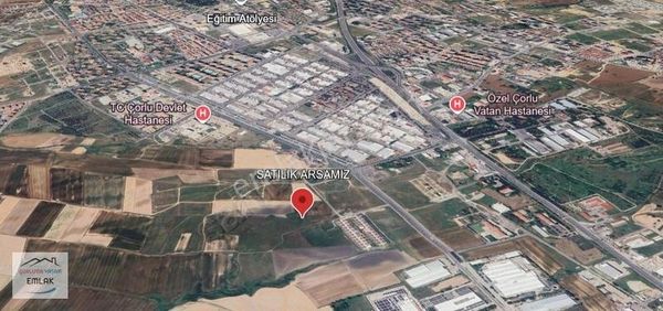 Çorlu Türkgücü'nde Toryum Villalarına Yakın Satılık Arsa