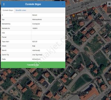 Denipole Yakın B+2 Kat 620 M² Köşe Parsel Önü Yeşil Alan