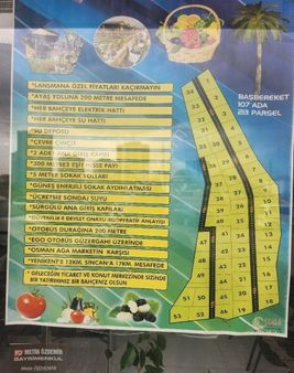 Ayaş Baş Berekette 300m2lik Satılık Hob, Bahçeleri