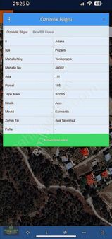 Yenikonacık'ta Yaylalık 654m2 Satılık Arsa