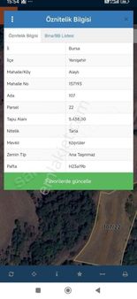 5400m İki Katlı Bağ Evi Ve Ahır Yapilabilen Ormana Cepheli