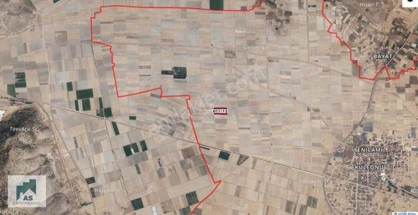 Kuleönünde 21 611 Metrekare Tek Parça Satılık Yatırımlık Tarla
