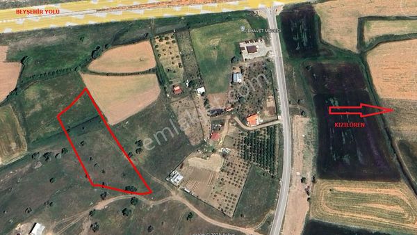 Beyşehir Yolu Kızılören Civarı Yatırım-bahçeye Uygun Gözde Parsel