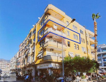 Alanya Damlataş 2+1 90 M2 Eşyalı Merkezi Konumda Denize 300 Mt.