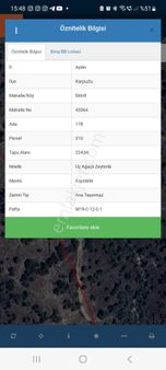 Aydın Karpuzlu Da Satılık Zeytinlik