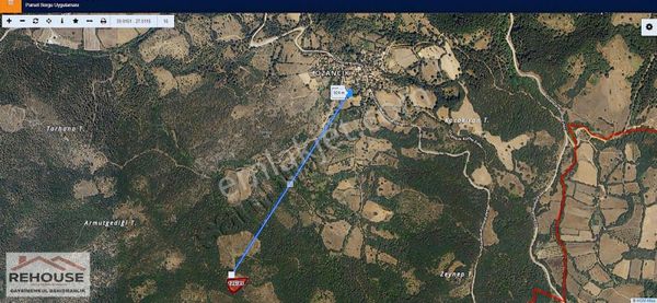 Çanakkale Çan Ozancık 3.000 M2 Köye 9oo M Araç Takasına Açık