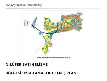 Bursa Nilüfer Ekokent'de Satılık 700 M2 Tic+konut