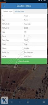 Akören Karahüyük Te İmarlı Arsa