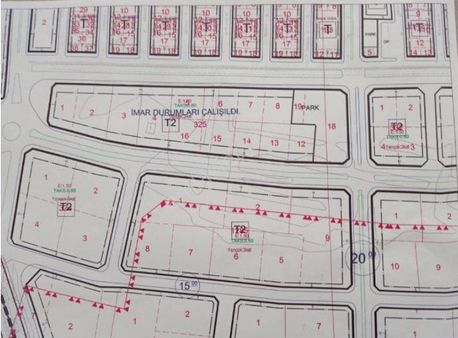 Sandı Emlak Tan Tekkeköy Sagimat Gıda Toptancılarına Çok Yakın % 60 Taban İnşaat Alanlı Ticari Arsal