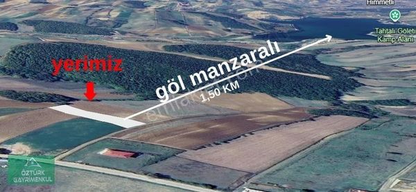 Derince Tahtalı Gölü Manzaralı 4 Dönüm Yollu Arsa