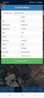 Muğla Milas Bağdamları Köyü Satılık 3400m² Tarla Gökhan Alkaya'dan