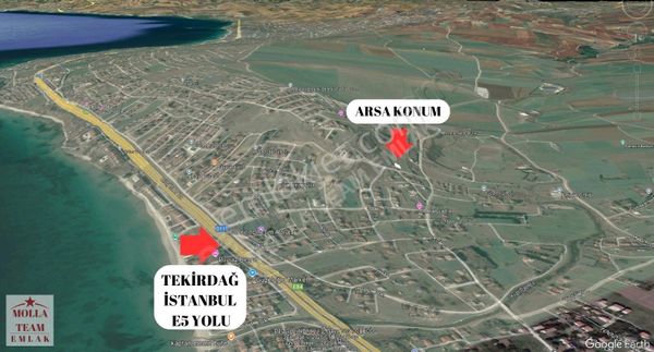 Molla Team'den Marmara Ereğlisi'nde Satılık 300 M2 İmarlı Arsa