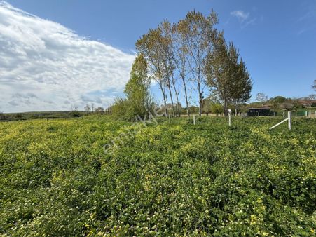 Çatalca Karacaköy'de İmarın Dibinde, Balık Gölü'ne Yakın, 1617 M² Yapı İzinli Satılık Fırsat Arsa!