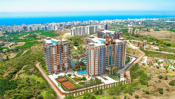 Alanya Mahmutlar Azura Park 3+1 170m2 Otel Konseptli Ultra Lüks Satılık Daire