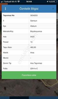 Pamuklu Bulvarında Kat Karşılığı Arsalar!!!