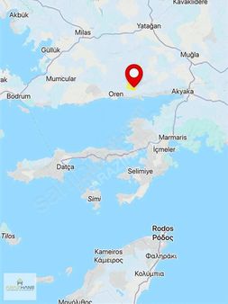 Satılık Muğla Ören Akyaka Lokasyonu Dağpınarında Muhteşem Tarla!