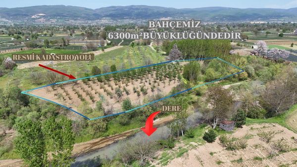 Kurşunluda Müthiş Konumda Acil Satılık Bahçe