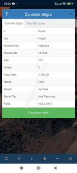 Eylül Emlak Tan İnegöl Halhalca Mahallesi Çiftlik İcin Uygun Arazi Yatırım İçin Uygun Arazi