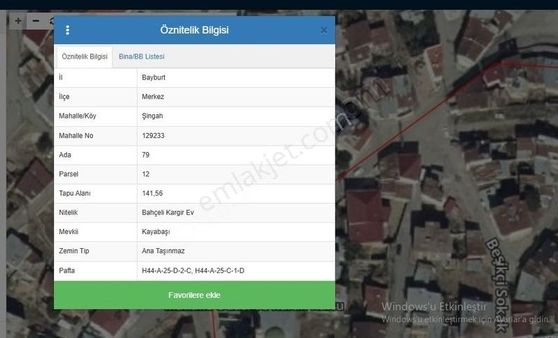 Şingah Cami Yanında Kaçırılmayacak Kupon Arsa