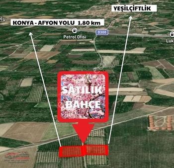 Yaman'dan Sultandağı Yeşilçiftlik'de Satılık 2adet Kiraz Bahçesi