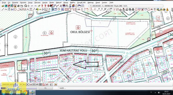 Öz Atalay Gayrimenkulden 2 Arsa Yanyana 319 Metre B/3 Üç Cepeli