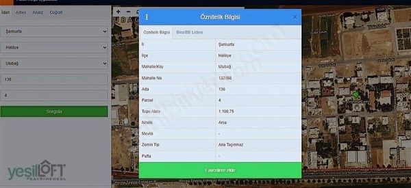 Yeşilloft'dan Ulubağda Satılık Arsa