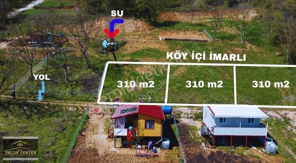 Yagmurluda Köyün Girişinde İmara Sınır 310 M2 Hobi Bahçeleri