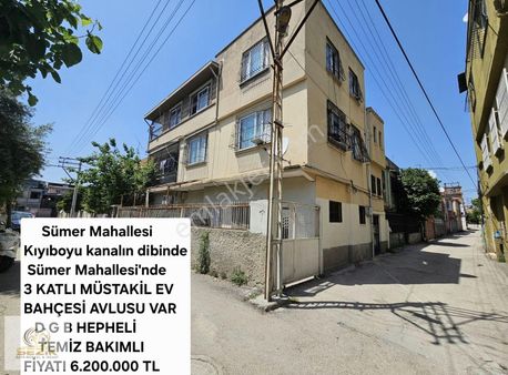 Sümer Mh Kıyıboyu Nün Dibinde 124 Mt 3 Katlı Müstakil Ev