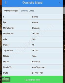 Yatırıma Uygun Satılık 3 Parça Tarla