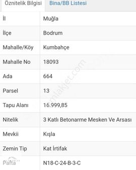 Kumbahçe İmarlı Arsa